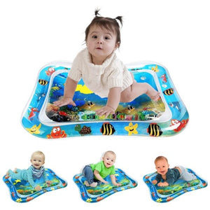 Seier Tummy time Baby Water Play mat and Toddlers Perfect Fun Activity time Inflatable Water Play mat Indoor and Outdoor